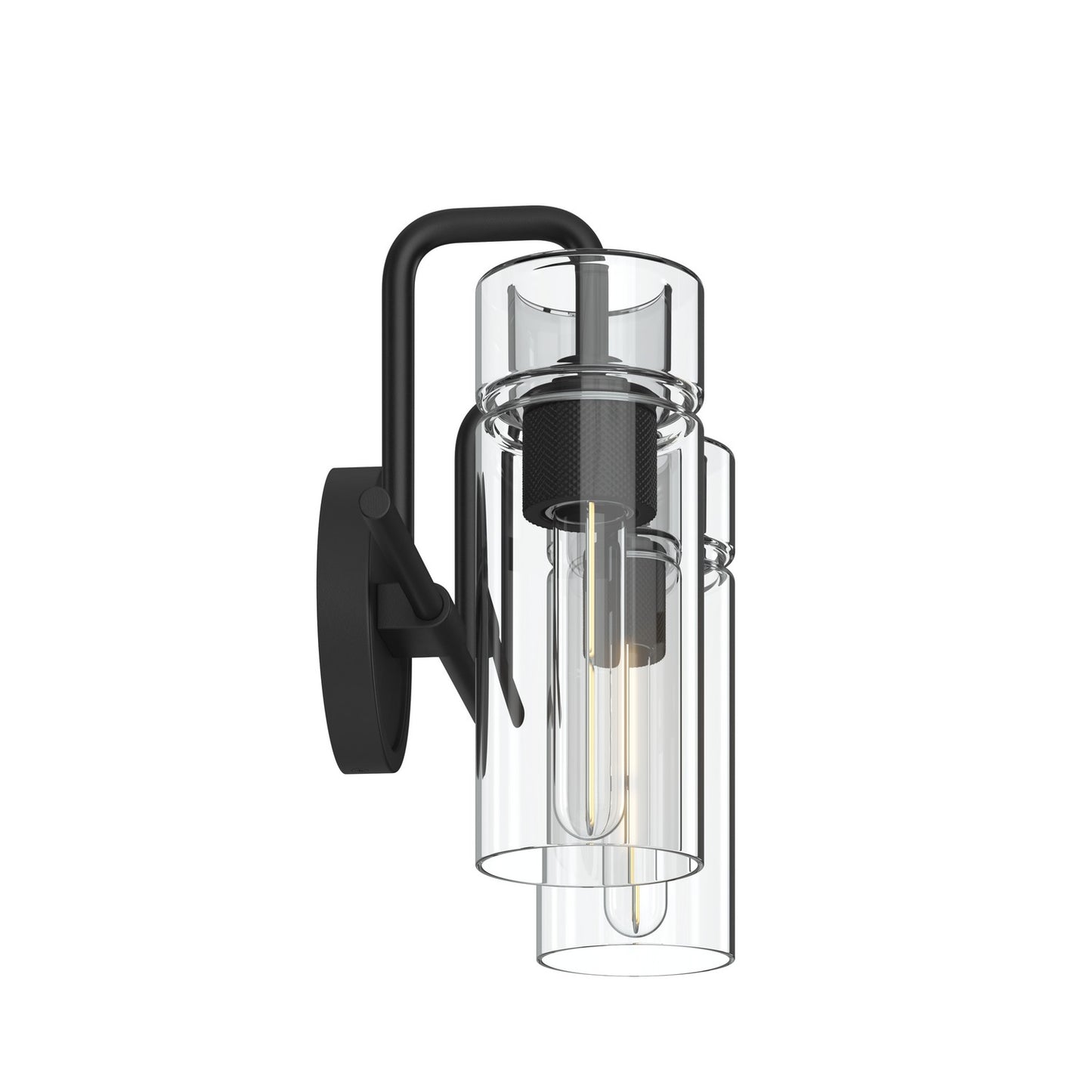 KICHLER 55251BK Niccol Two Light Bath