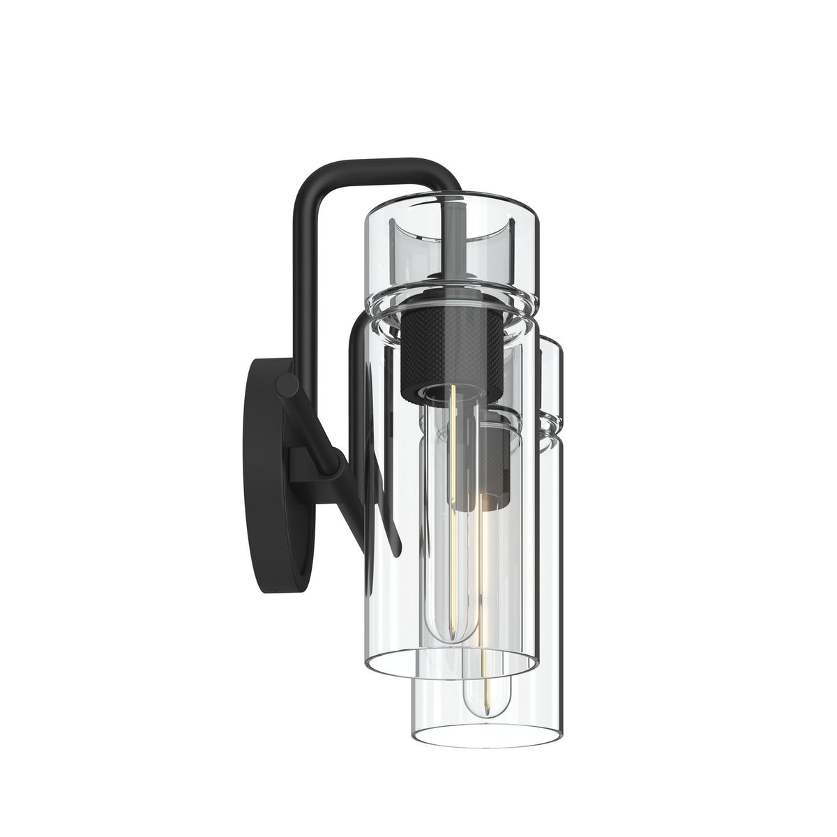 KICHLER 55251BK Niccol Two Light Bath