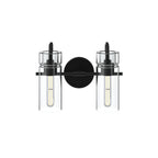 KICHLER 55251BK Niccol Two Light Bath