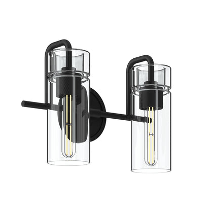 KICHLER 55251BK Niccol Two Light Bath