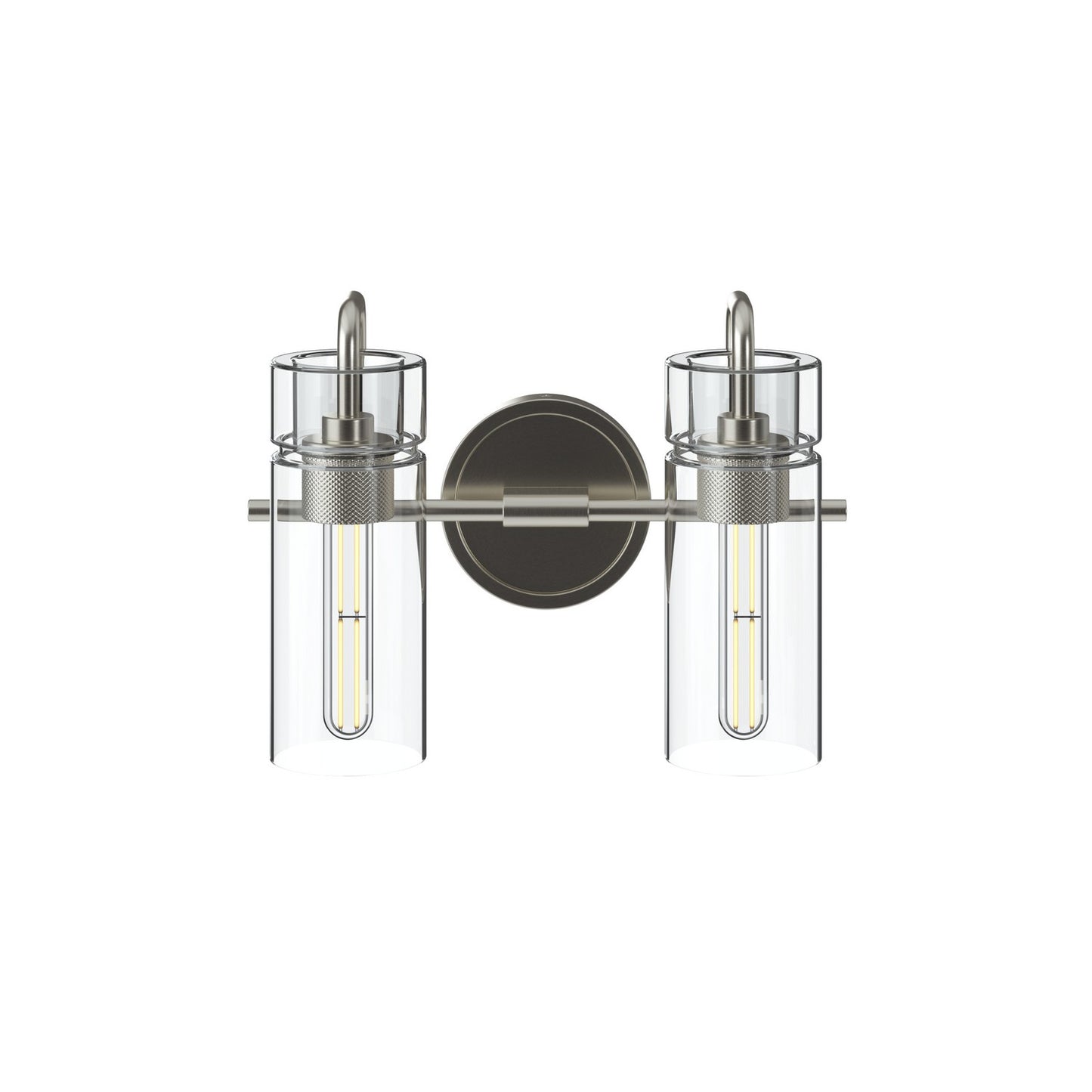 KICHLER 55251NI Niccol Two Light Bath