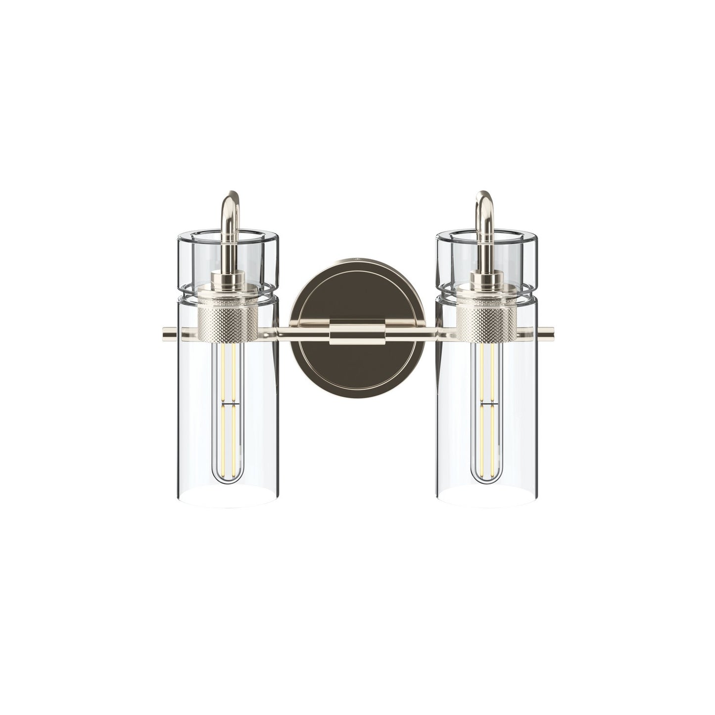 KICHLER 55251PN Niccol Two Light Bath