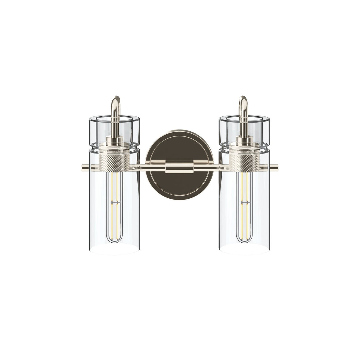 KICHLER 55251PN Niccol Two Light Bath