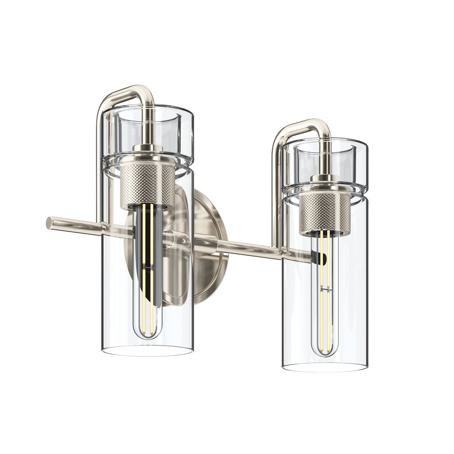 KICHLER 55251PN Niccol Two Light Bath