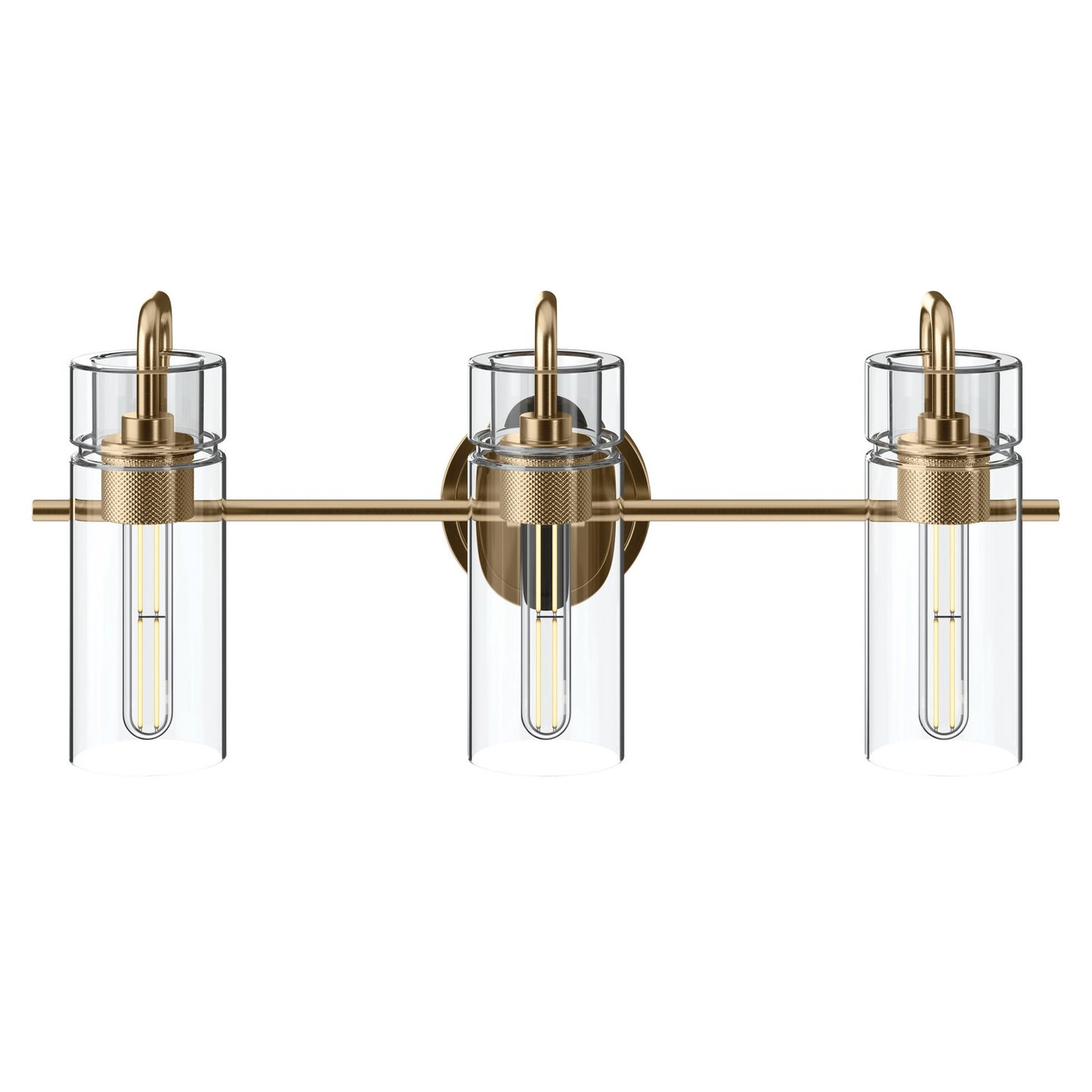 KICHLER 55252CPZ Niccol Three Light Bath