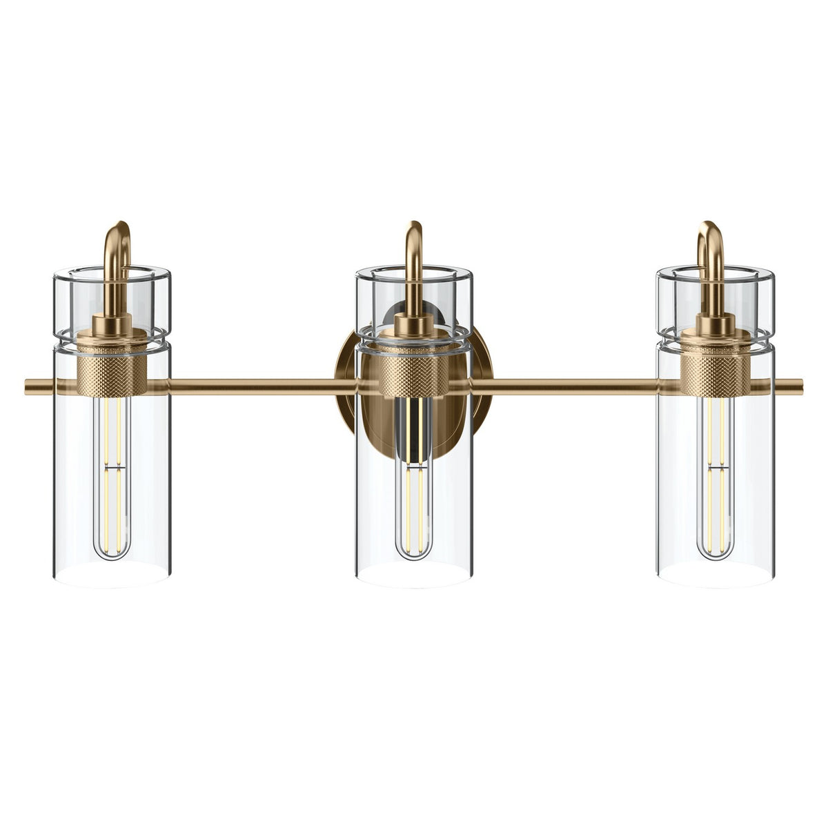 KICHLER 55252CPZ Niccol Three Light Bath