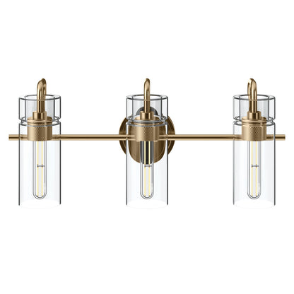 KICHLER 55252CPZ Niccol Three Light Bath