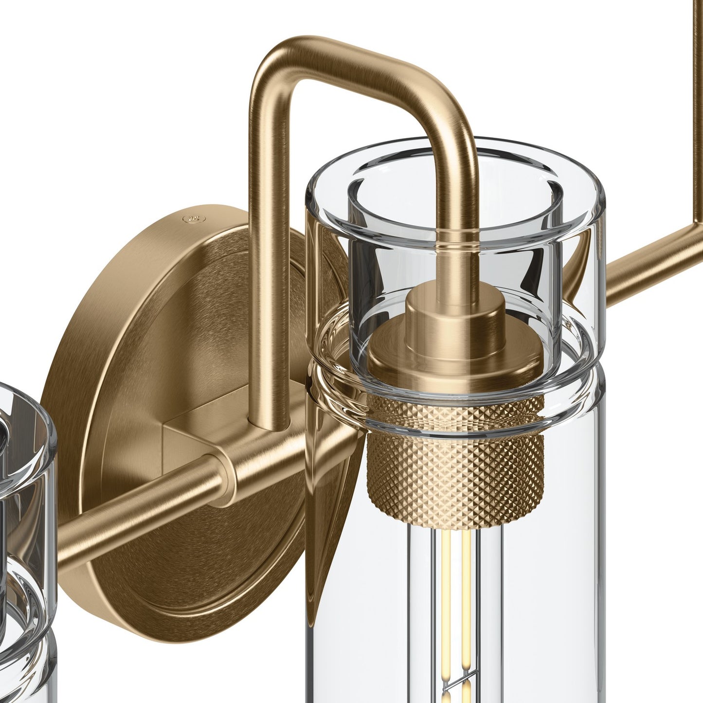 KICHLER 55252CPZ Niccol Three Light Bath