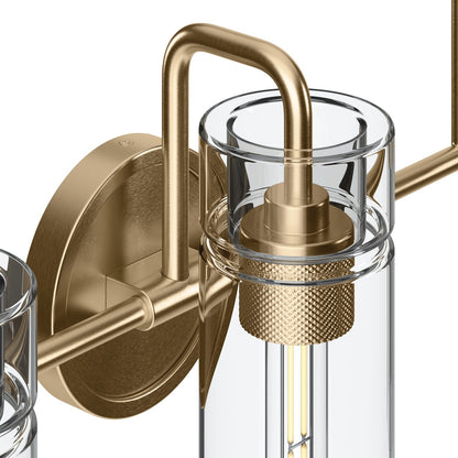 KICHLER 55252CPZ Niccol Three Light Bath