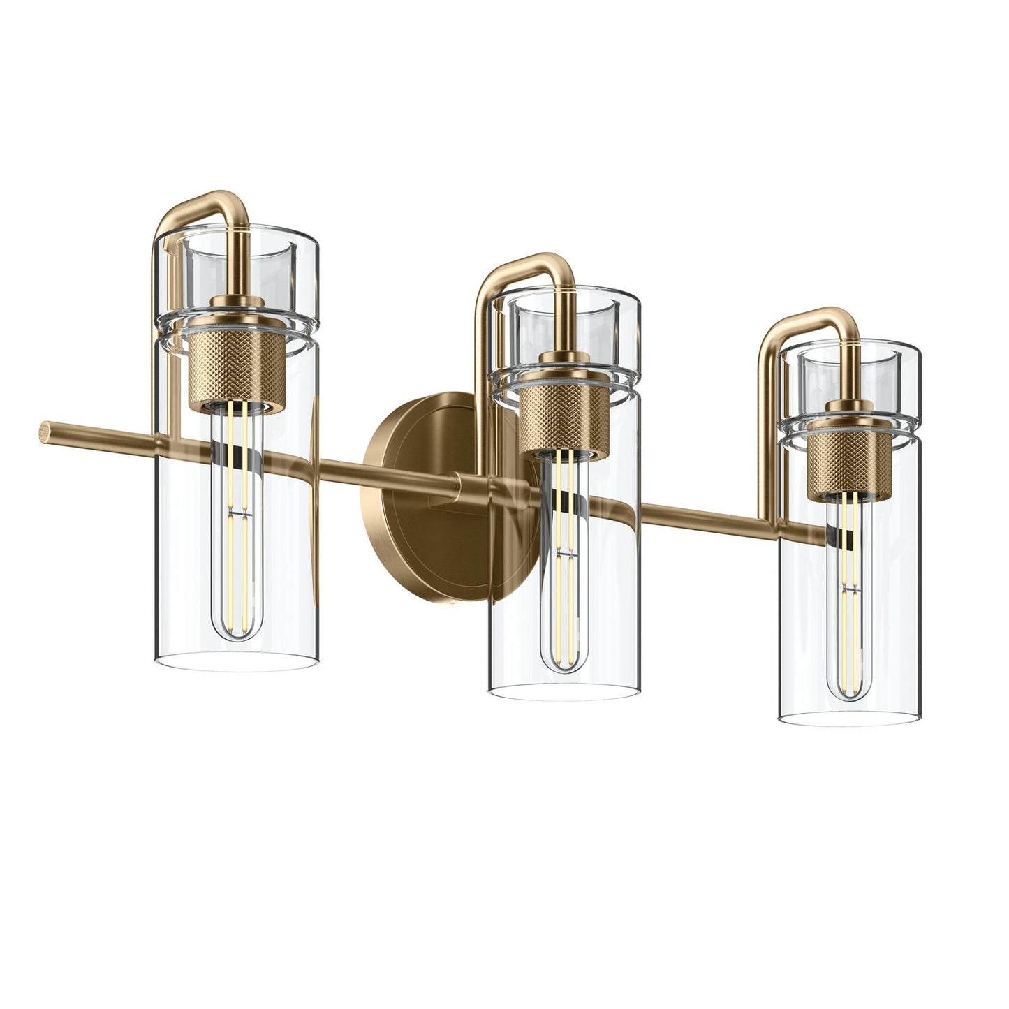 KICHLER 55252CPZ Niccol Three Light Bath