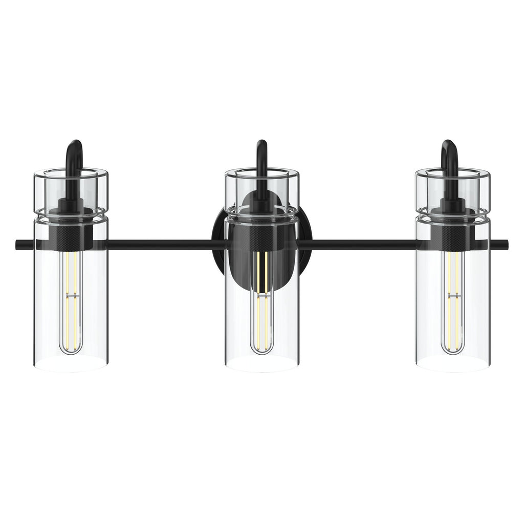 KICHLER 55252BK Niccol Three Light Bath