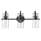 KICHLER 55252BK Niccol Three Light Bath
