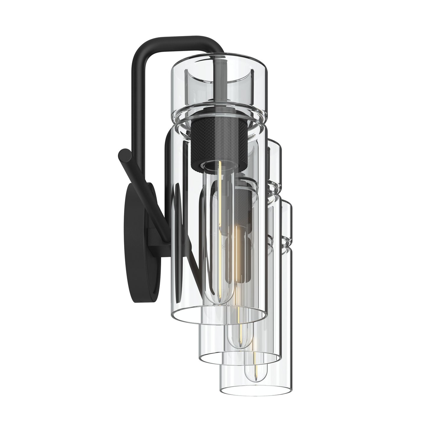 KICHLER 55252BK Niccol Three Light Bath