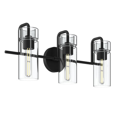 KICHLER 55252BK Niccol Three Light Bath