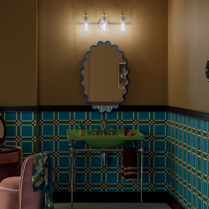 KICHLER 55252NI Niccol Three Light Bath