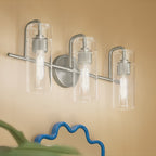 KICHLER 55252NI Niccol Three Light Bath