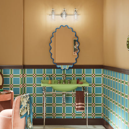 KICHLER 55252PN Niccol Three Light Bath