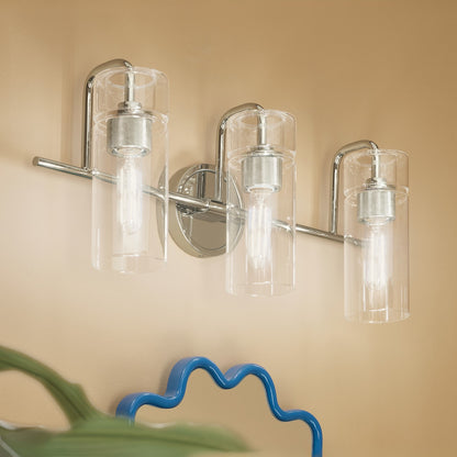 KICHLER 55252PN Niccol Three Light Bath