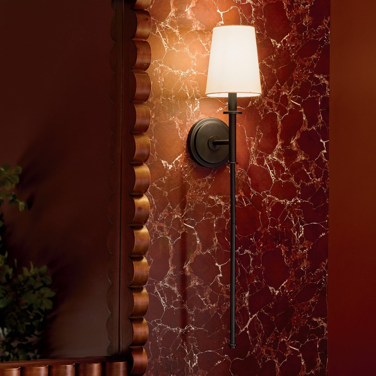 KICHLER 52808BK Kleine One Light Wall Sconce