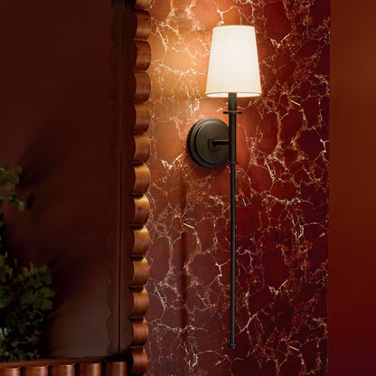 KICHLER 52808BK Kleine One Light Wall Sconce