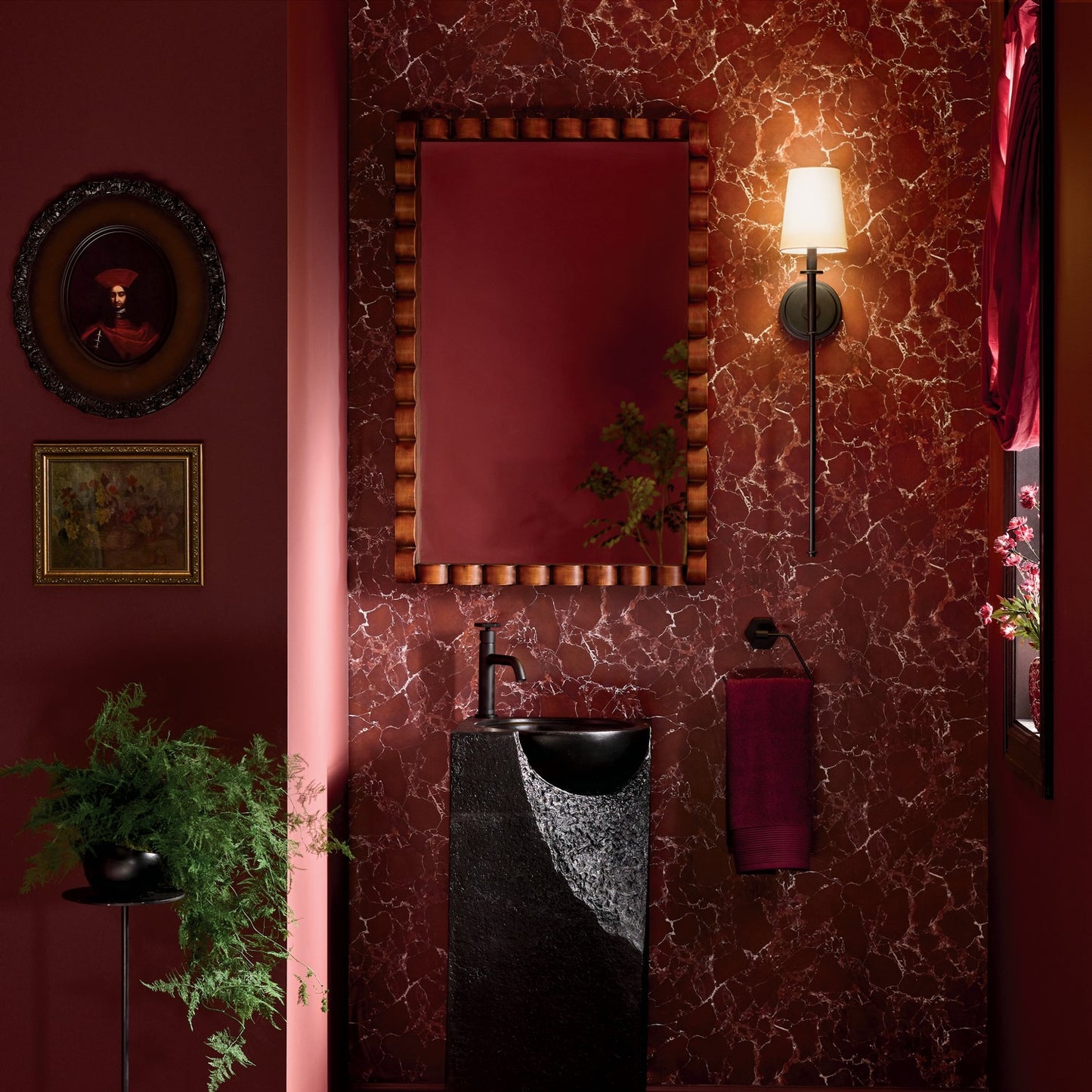 KICHLER 52808BK Kleine One Light Wall Sconce