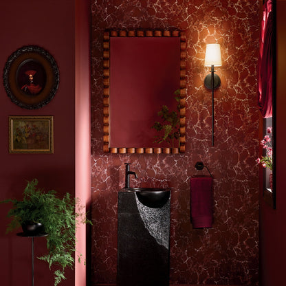 KICHLER 52808BK Kleine One Light Wall Sconce