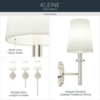 KICHLER 52808PN Kleine One Light Wall Sconce