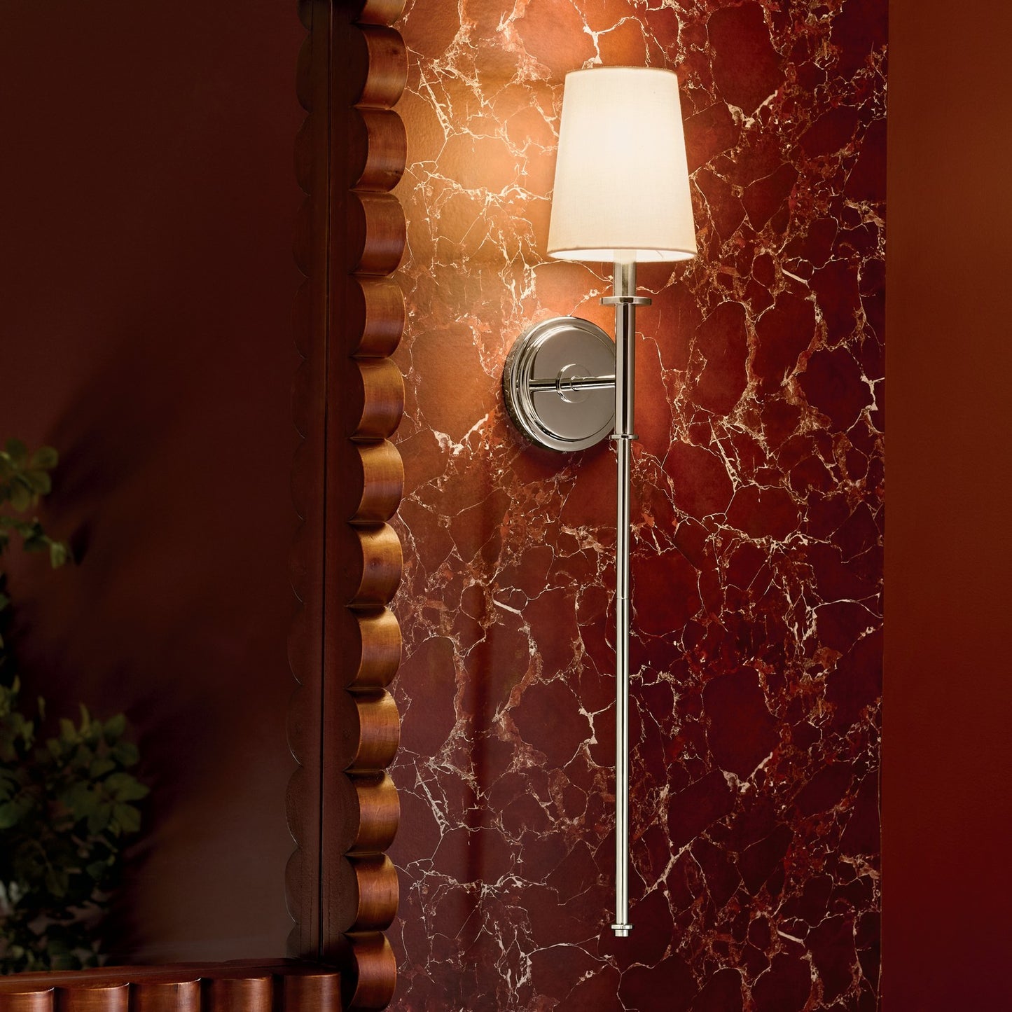 KICHLER 52808PN Kleine One Light Wall Sconce