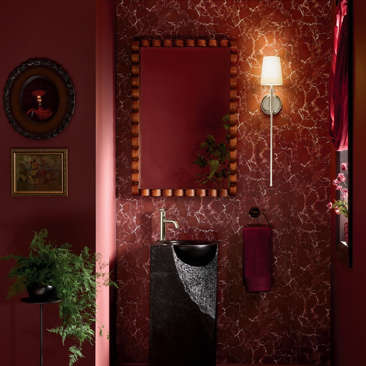 KICHLER 52808PN Kleine One Light Wall Sconce