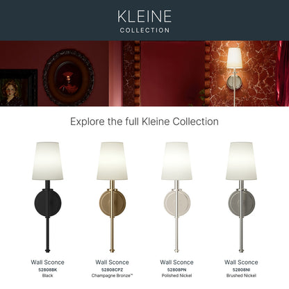 KICHLER 52808PN Kleine One Light Wall Sconce