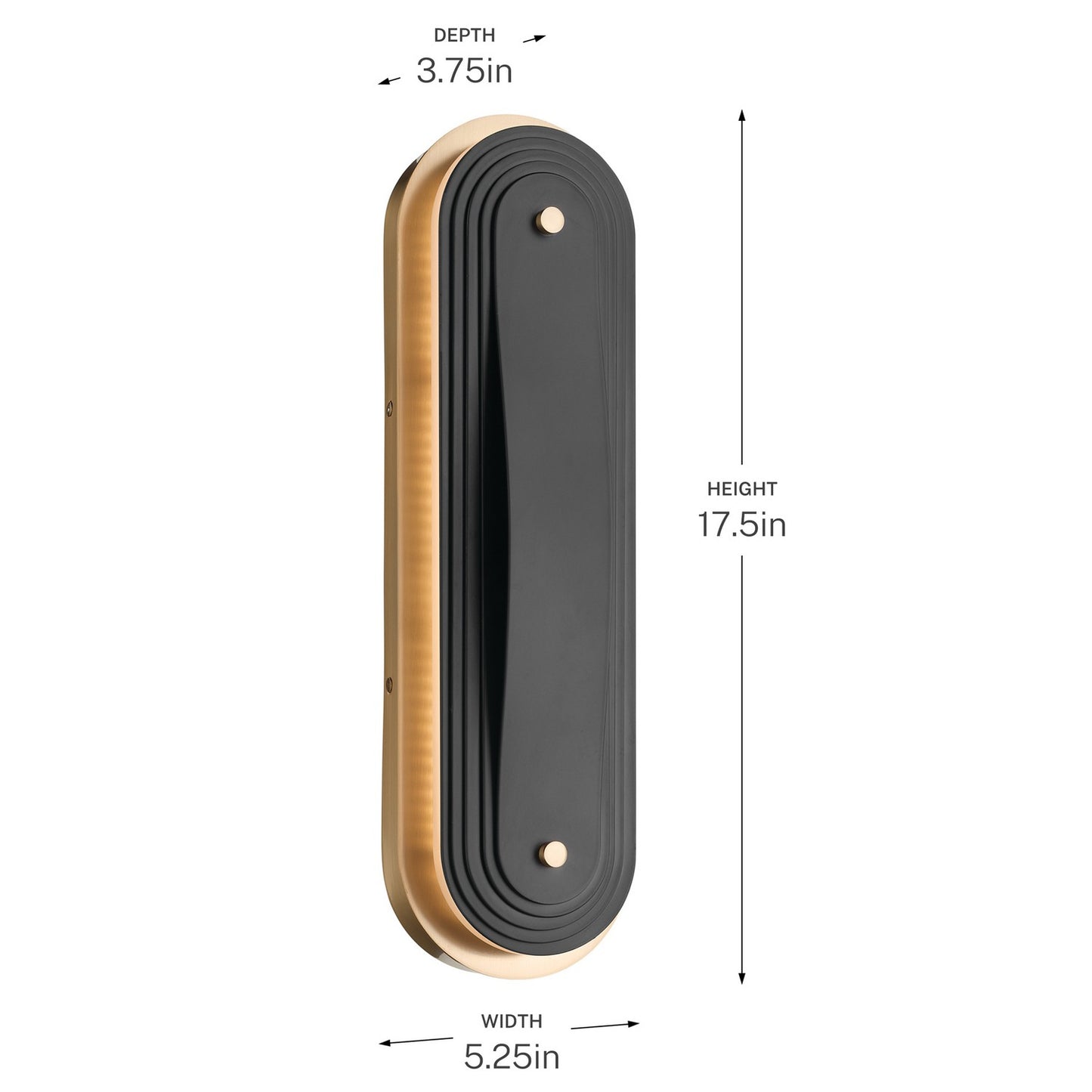 KICHLER 52810CPZLED Tauri Led Wall Sconce