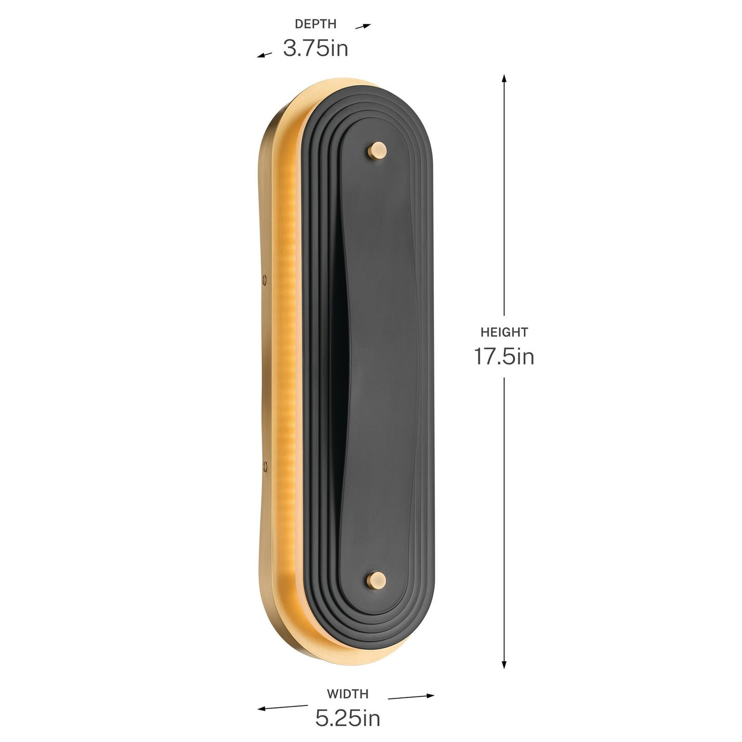 KICHLER 52810LBRLED Tauri Led Wall Sconce