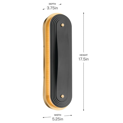 KICHLER 52810LBRLED Tauri Led Wall Sconce