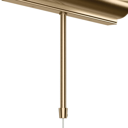 KICHLER 52813CPZ Kenton One Light Picture Light