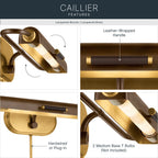KICHLER 52818LBZ Caillier Two Light Picture Light