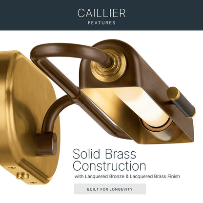 KICHLER 52818LBZ Caillier Two Light Picture Light