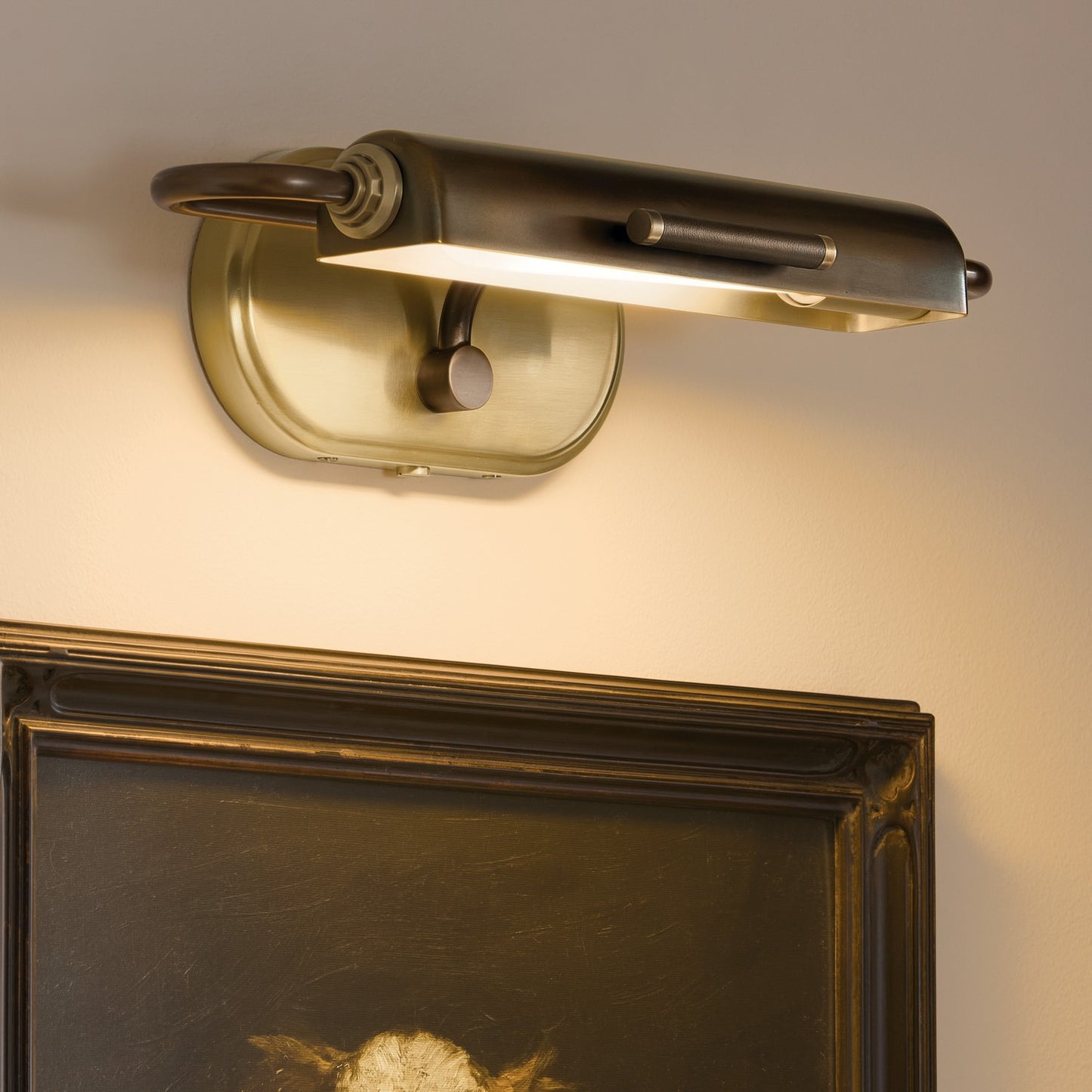 KICHLER 52819LBZ Caillier One Light Picture Light