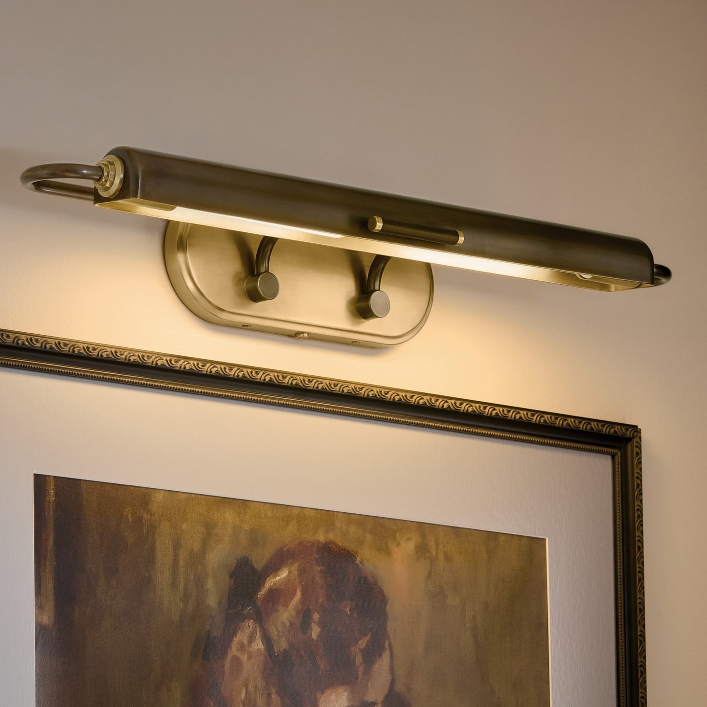 KICHLER 52820LBZ Caillier Two Light Picture Light