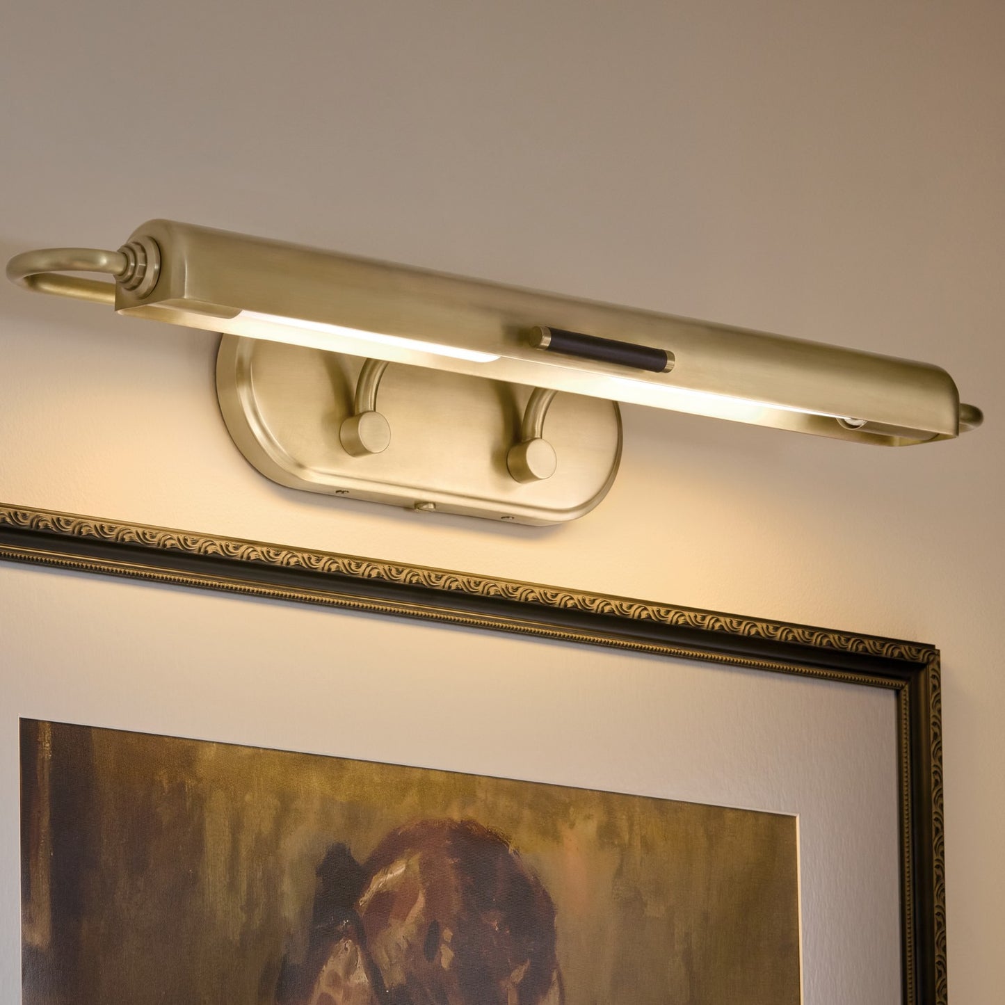KICHLER 52820LBR Caillier Two Light Picture Light
