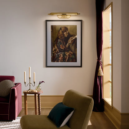KICHLER 52820LBR Caillier Two Light Picture Light