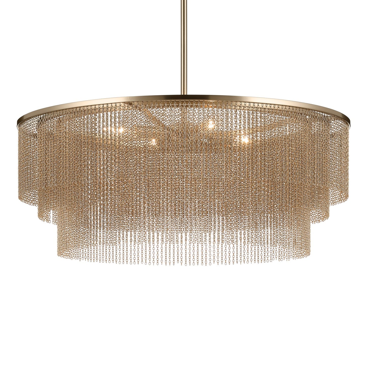 KICHLER 52823CPZ Khaite Four Light Chandelier