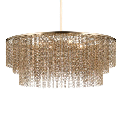 KICHLER 52823CPZ Khaite Four Light Chandelier