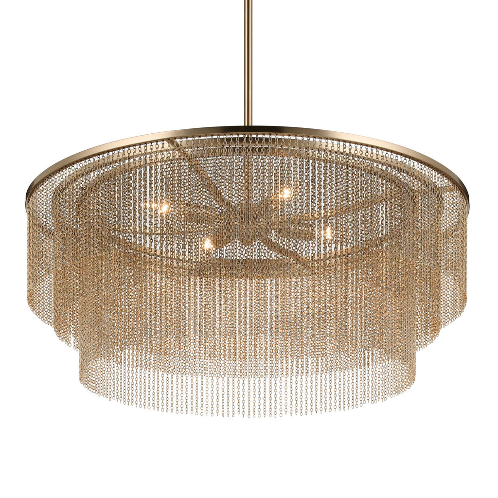 KICHLER 52823CPZ Khaite Four Light Chandelier