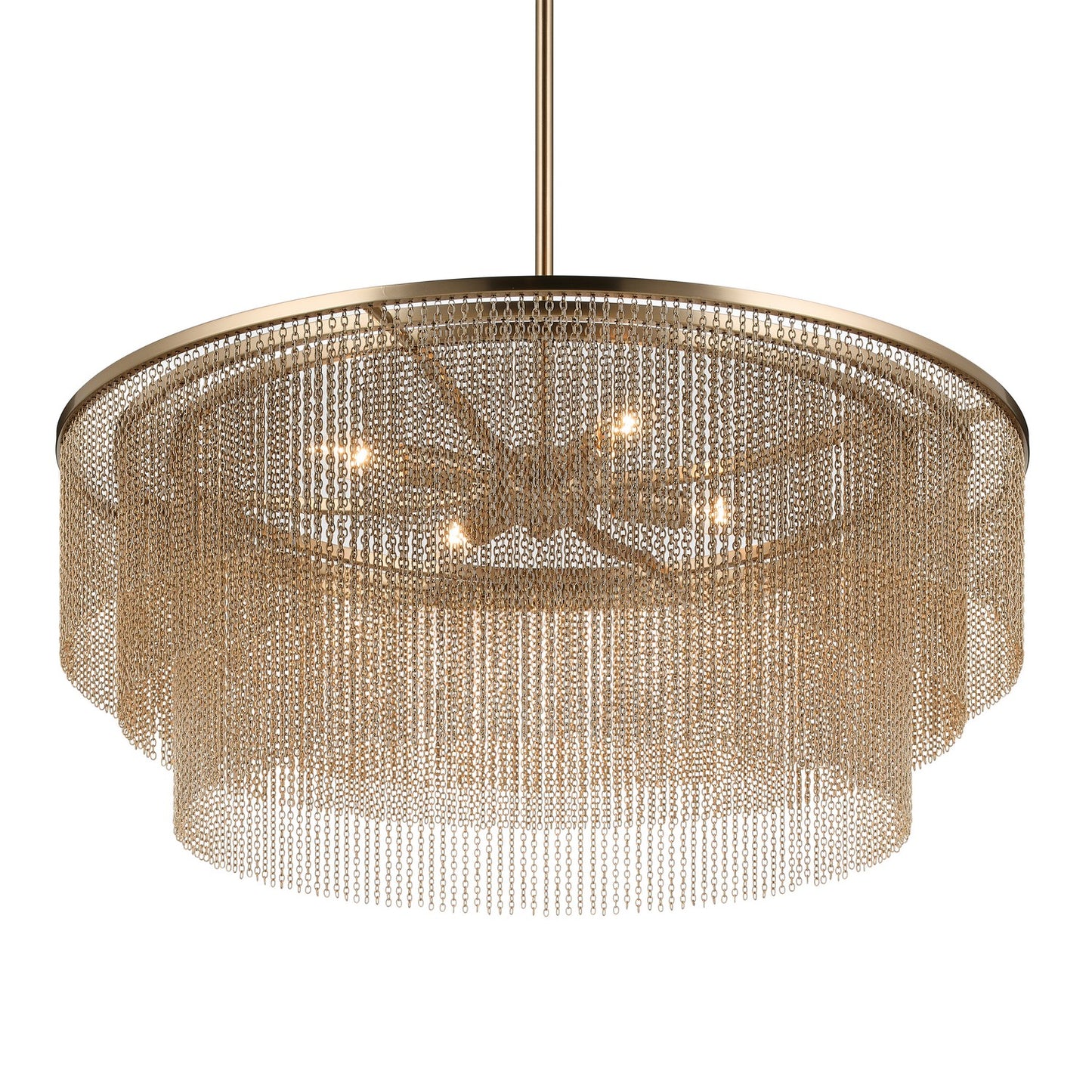 KICHLER 52823CPZ Khaite Four Light Chandelier