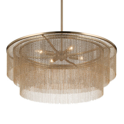 KICHLER 52823CPZ Khaite Four Light Chandelier
