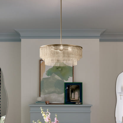 KICHLER 52823CPZ Khaite Four Light Chandelier