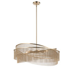 KICHLER 52824CPZ Khaite Six Light Chandelier