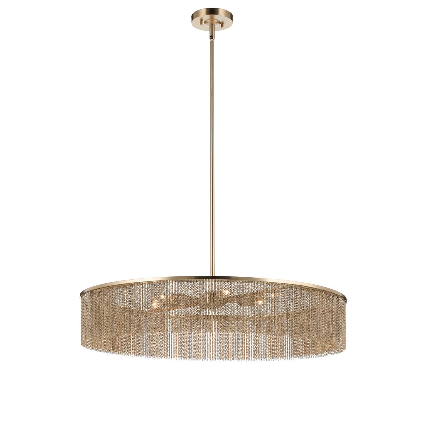 KICHLER 52824CPZ Khaite Six Light Chandelier