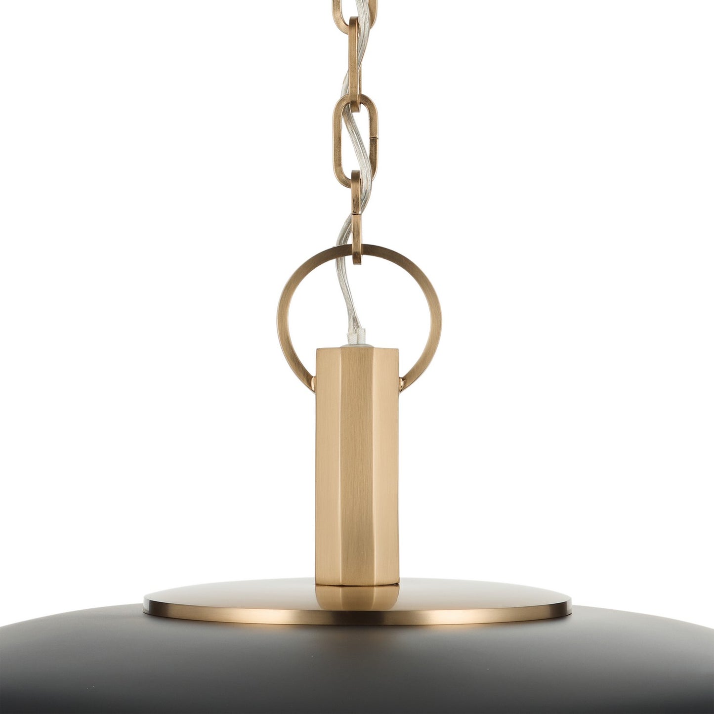 KICHLER 52835BK Kurio One Light Pendant