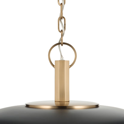 KICHLER 52835BK Kurio One Light Pendant